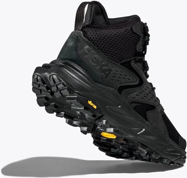 HOKA Women's Anacapa 2 Mid GTX Shoes in Black/Black - Image 4
