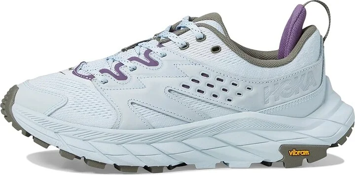 Hoka Women's Anacapa Aero Low Women's Shoes Illusion/Slate : 7.5 B - Medium, Textile/Leather - Image 5