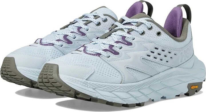 Hoka Women's Anacapa Aero Low Women's Shoes Illusion/Slate : 7.5 B - Medium, Textile/Leather
