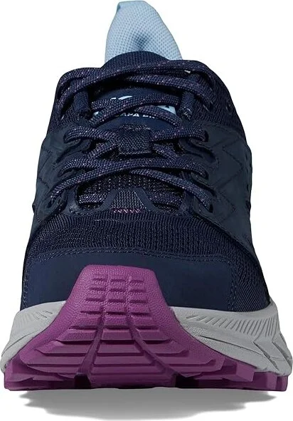 Hoka Women's Anacapa Aero Low Women's Shoes Outer Space/Harbor Mist : 9 B - Medium, Textile/Leather - Image 3