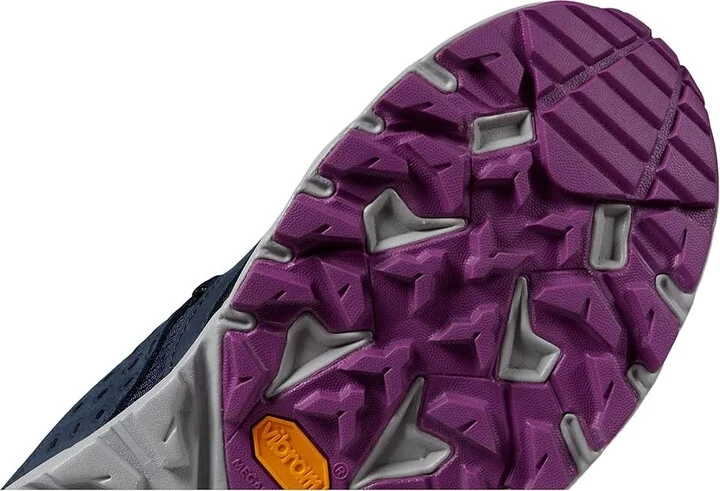 Hoka Women's Anacapa Aero Low Women's Shoes Outer Space/Harbor Mist : 9 B - Medium, Textile/Leather - Image 5
