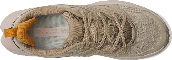 Hoka Women's Anacapa Aero Low Women's Shoes Oxford Tan/Peach Whip : 11 B - Medium, Textile/Leather - Image 2