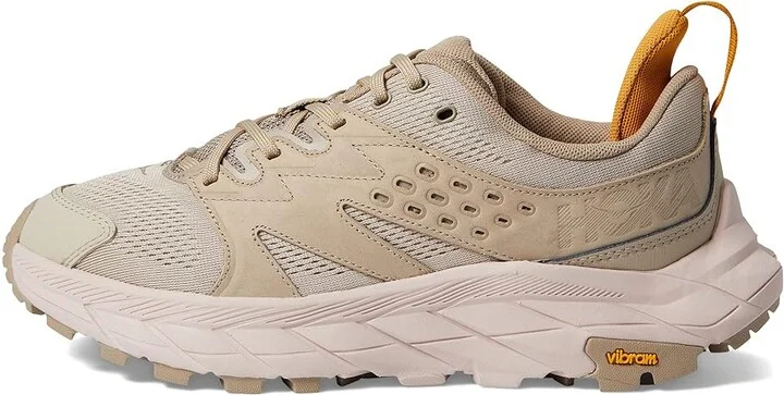 Hoka Women's Anacapa Aero Low Women's Shoes Oxford Tan/Peach Whip : 11 B - Medium, Textile/Leather - Image 6