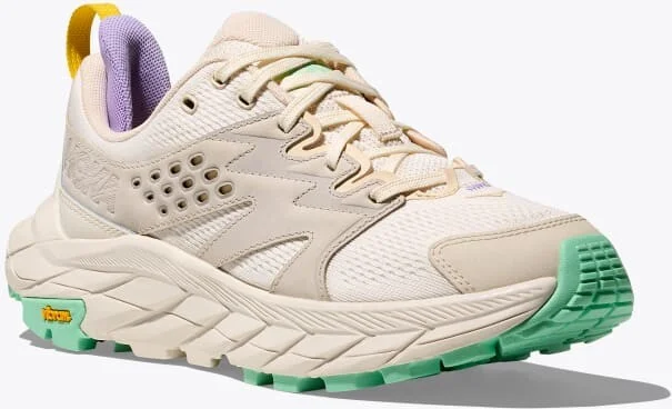 HOKA Women's Anacapa Breeze Low Shoes in Alabaster/Mint Fluorite - Image 6
