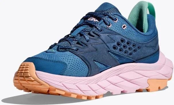 HOKA Women's Anacapa Breeze Low Shoes in Foggy Night/Pale Rose - Image 3