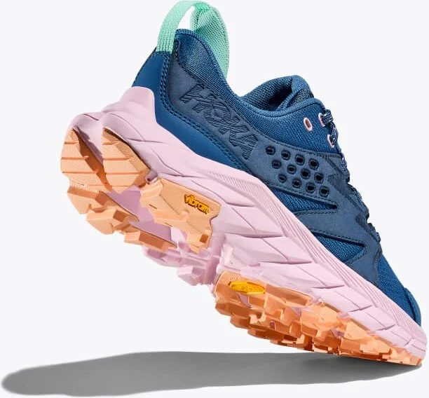 HOKA Women's Anacapa Breeze Low Shoes in Foggy Night/Pale Rose - Image 4