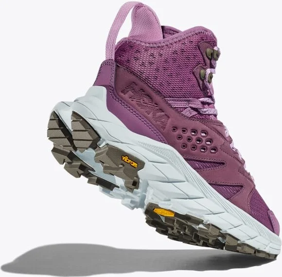 HOKA Women's Anacapa Breeze Mid Shoes in Amethyst/Illusion - Image 4