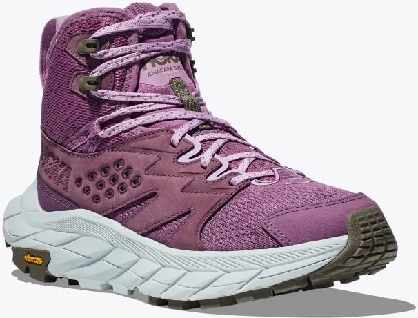 HOKA Women's Anacapa Breeze Mid Shoes in Amethyst/Illusion - Image 6