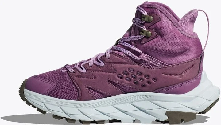 HOKA Women's Anacapa Breeze Mid Shoes in Amethyst/Illusion - Image 8