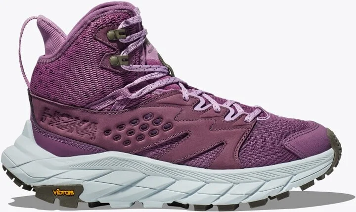 HOKA Women's Anacapa Breeze Mid Shoes in Amethyst/Illusion