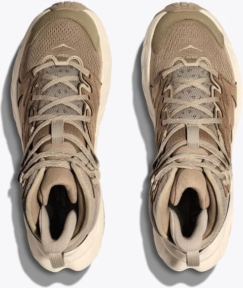 HOKA Women's Anacapa Breeze Mid Shoes in Dune/Eggnog - Image 2