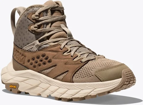 HOKA Women's Anacapa Breeze Mid Shoes in Dune/Eggnog - Image 6