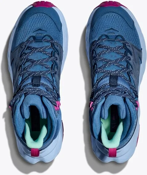 HOKA Women's Anacapa Breeze Mid Shoes in Foggy Night/Glacier Blue - Image 2