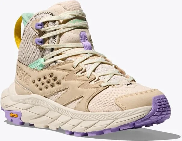 HOKA Women's Anacapa Breeze Mid Shoes in Vanilla/Mint Fluorite - Image 6
