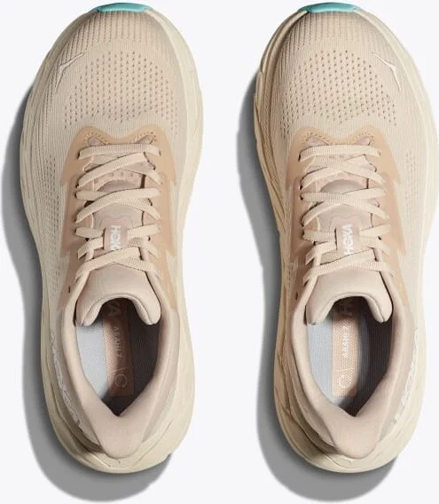 HOKA Women's Arahi 7 Shoes in Vanilla/Cream - Image 2