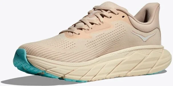 HOKA Women's Arahi 7 Shoes in Vanilla/Cream - Image 3