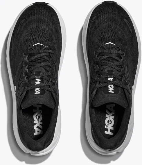 HOKA Women's Arahi 8 Shoes in Black/White - Image 2