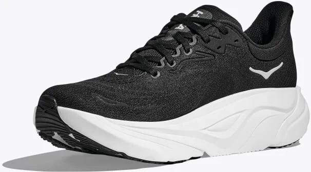 HOKA Women's Arahi 8 Shoes in Black/White - Image 3