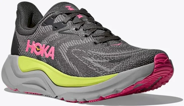 HOKA Women's Arahi 8 Shoes in Charcoal Grey/Grey Skies - Image 6