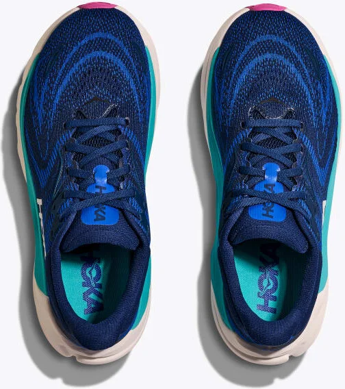 HOKA Women's Arahi 8 Shoes in Midnight Blue/Ultramarine - Image 2