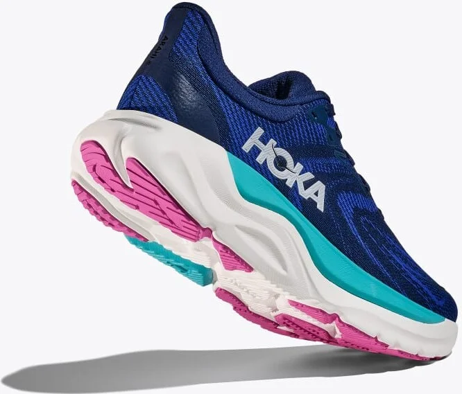 HOKA Women's Arahi 8 Shoes in Midnight Blue/Ultramarine - Image 4