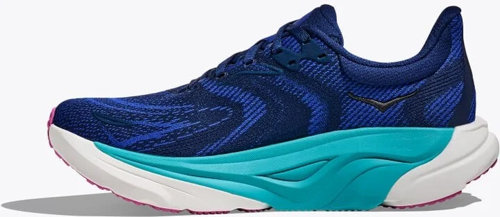 HOKA Women's Arahi 8 Shoes in Midnight Blue/Ultramarine - Image 8