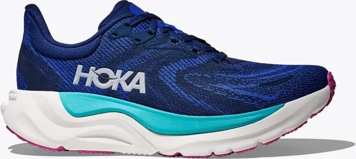 HOKA Women's Arahi 8 Shoes in Midnight Blue/Ultramarine