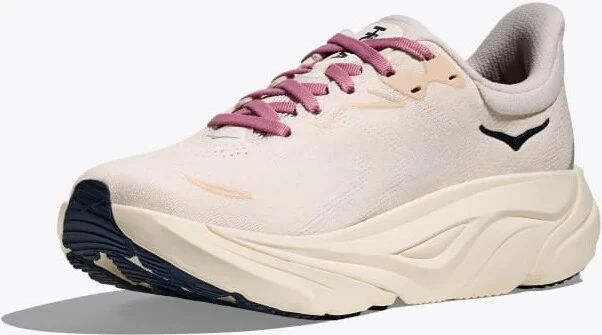 HOKA Women's Arahi 8 Shoes in Rose Cream/Alabaster - Image 3