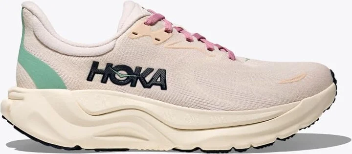 HOKA Women's Arahi 8 Shoes in Rose Cream/Alabaster