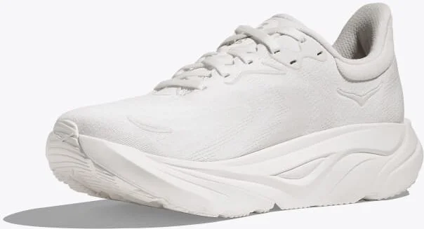 HOKA Women's Arahi 8 Shoes in White/White - Image 3