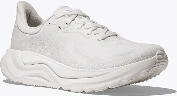 HOKA Women's Arahi 8 Shoes in White/White - Image 6