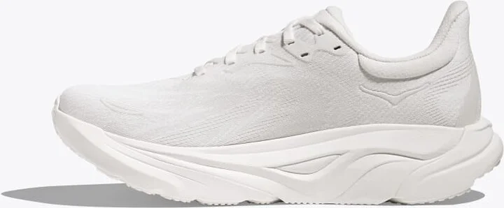 HOKA Women's Arahi 8 Shoes in White/White - Image 8