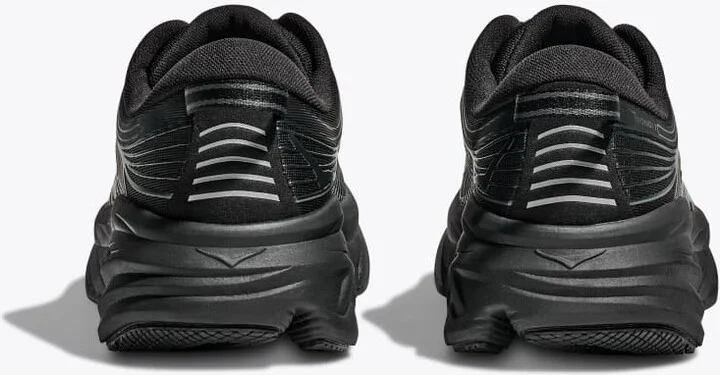 HOKA Women's Bondi 7 Shoes in Black/Black - Image 5