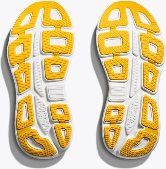 HOKA Women's Bondi 9 Shoes in Alabaster/Birch - Image 7