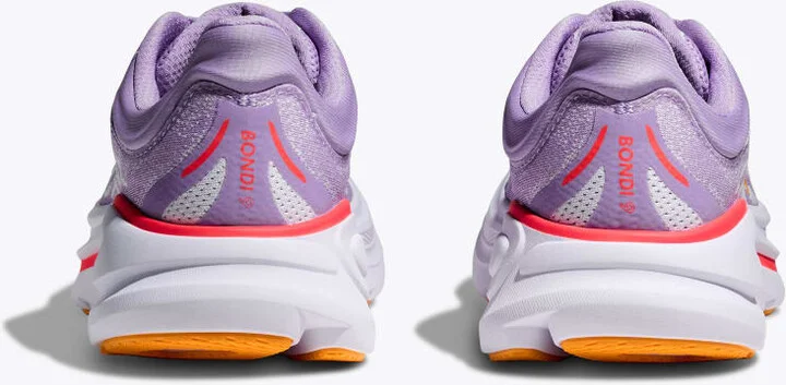 HOKA Women's Bondi 9 Shoes in Aster Flower/Starlight Glow - Image 5