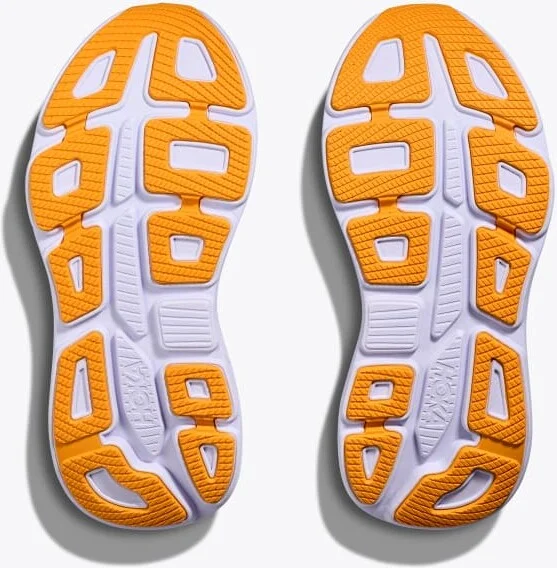 HOKA Women's Bondi 9 Shoes in Aster Flower/Starlight Glow - Image 7