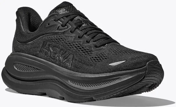 HOKA Women's Bondi 9 Shoes in Black/Black - Image 6