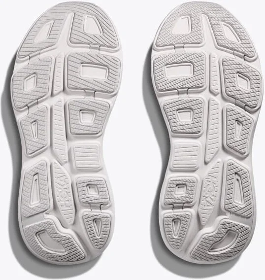 HOKA Women's Bondi 9 Shoes in Cosmic Grey/White - Image 7