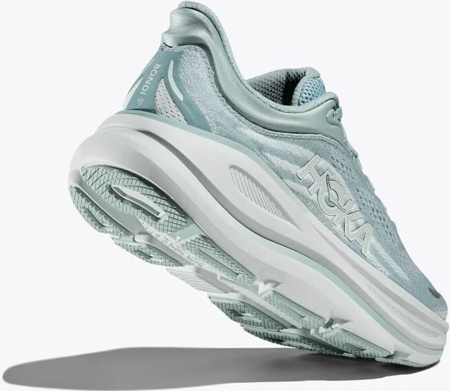 HOKA Women's Bondi 9 Shoes in Druzy/Droplet - Image 4