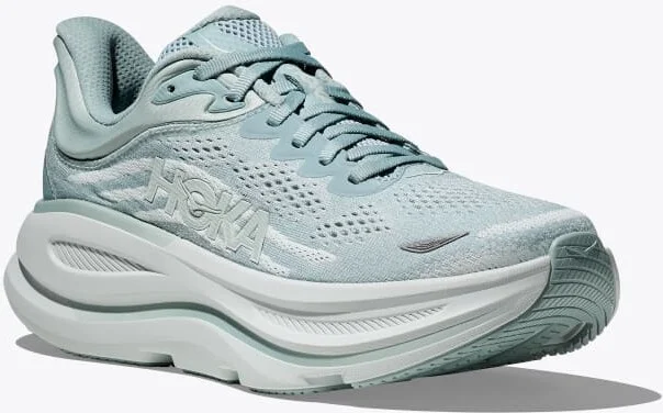 HOKA Women's Bondi 9 Shoes in Druzy/Droplet - Image 6