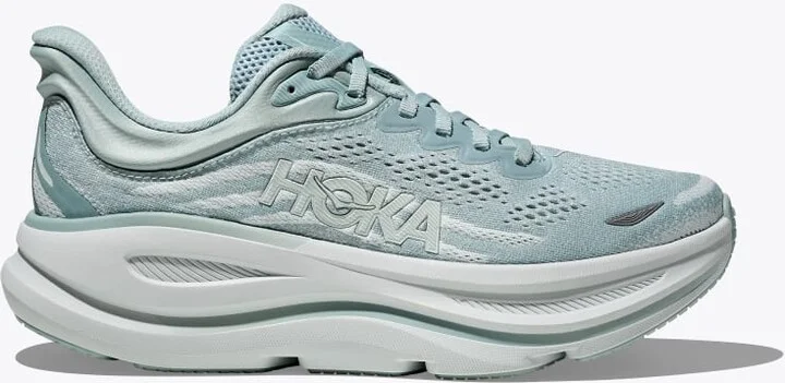 HOKA Women's Bondi 9 Shoes in Druzy/Droplet