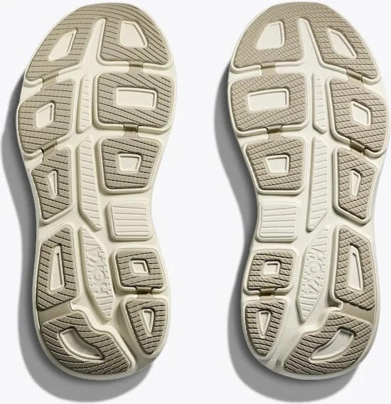 HOKA Women's Bondi 9 Shoes in Truffle Salt/Sea Glass - Image 7
