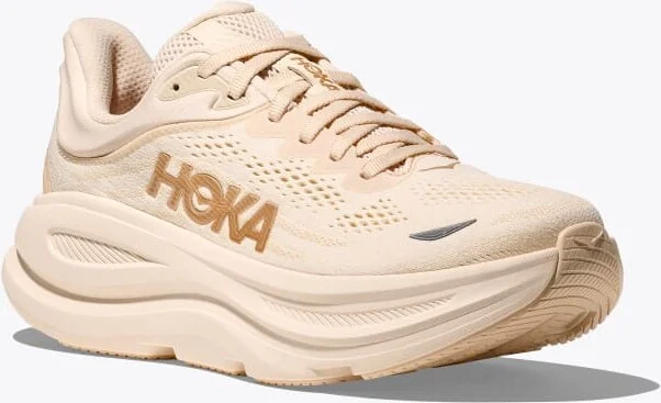 HOKA Women's Bondi 9 Shoes in Vanilla/Birch - Image 6