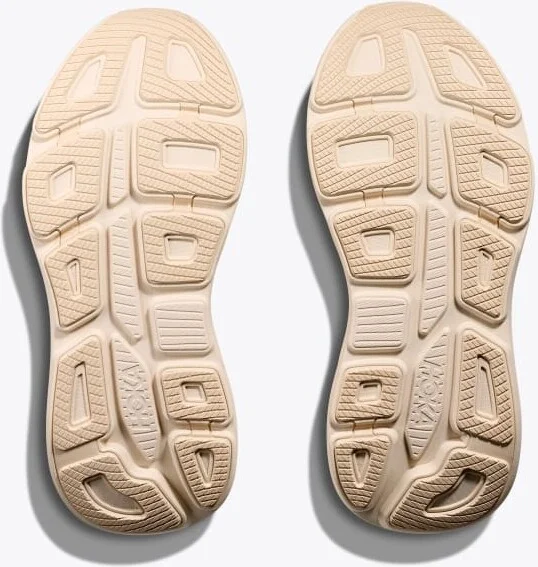 HOKA Women's Bondi 9 Shoes in Vanilla/Birch - Image 7