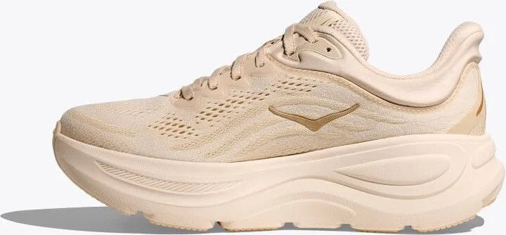 HOKA Women's Bondi 9 Shoes in Vanilla/Birch - Image 8