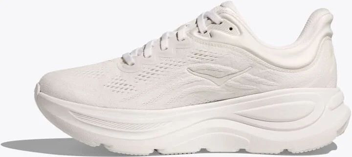 HOKA Women's Bondi 9 Shoes in White/White - Image 8
