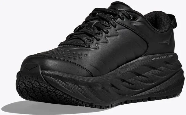 HOKA Women's Bondi SR Shoes in Black - Image 3