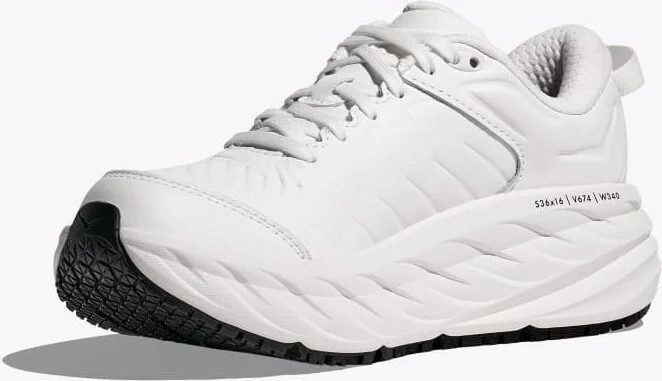 HOKA Women's Bondi SR Shoes in Frost/Frost - Image 3