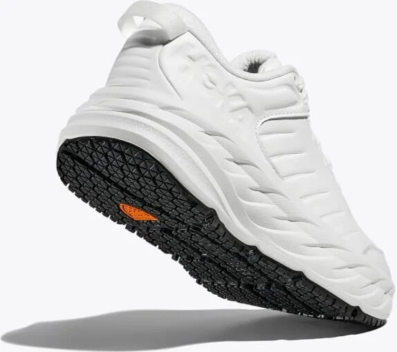 HOKA Women's Bondi SR Shoes in Frost/Frost - Image 4