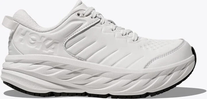 HOKA Women's Bondi SR Shoes in Frost/Frost